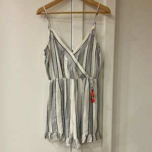 Striped Tart romper – size M